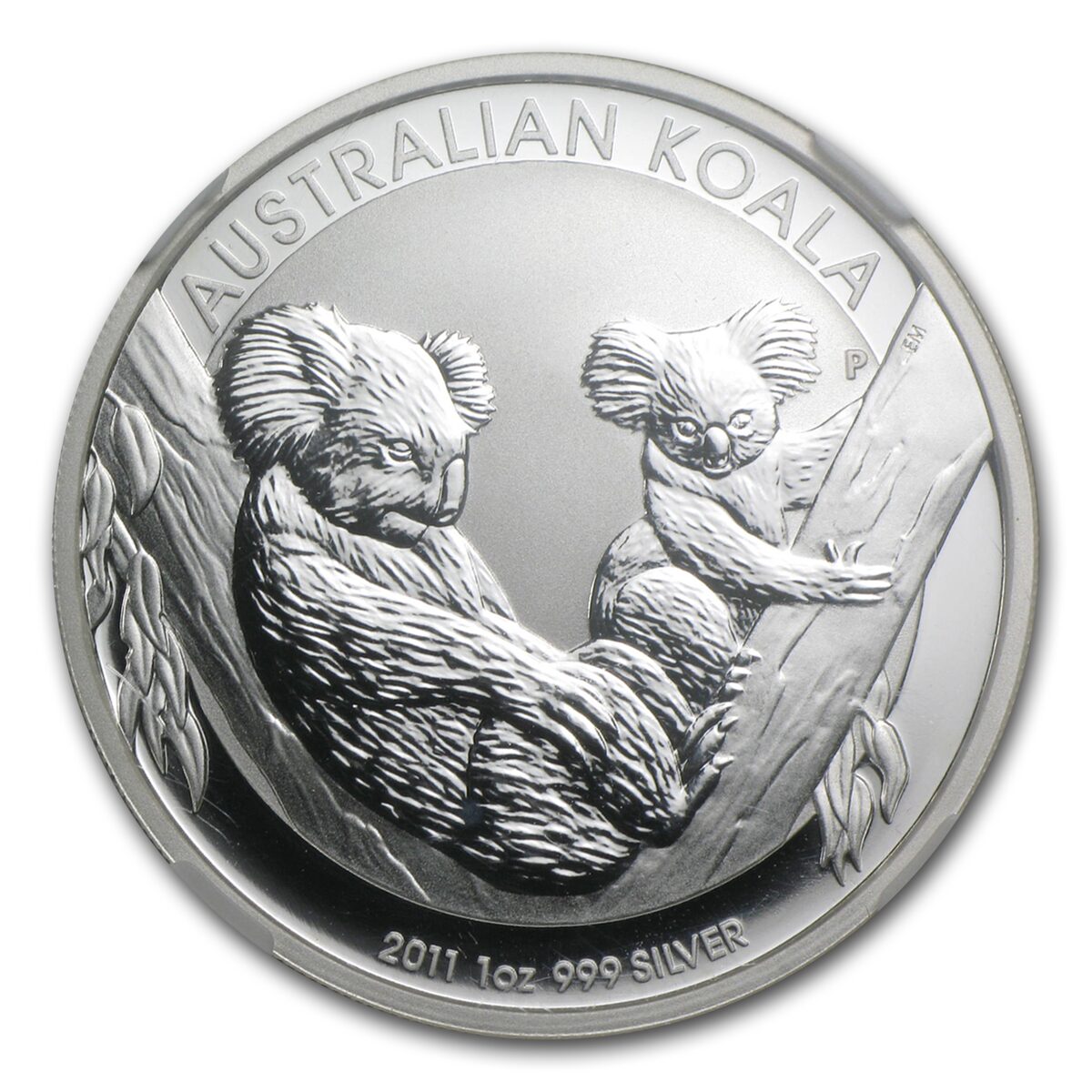 2011 Australia 1 oz Silver Koala MS-69 NGC (First of 20,000)