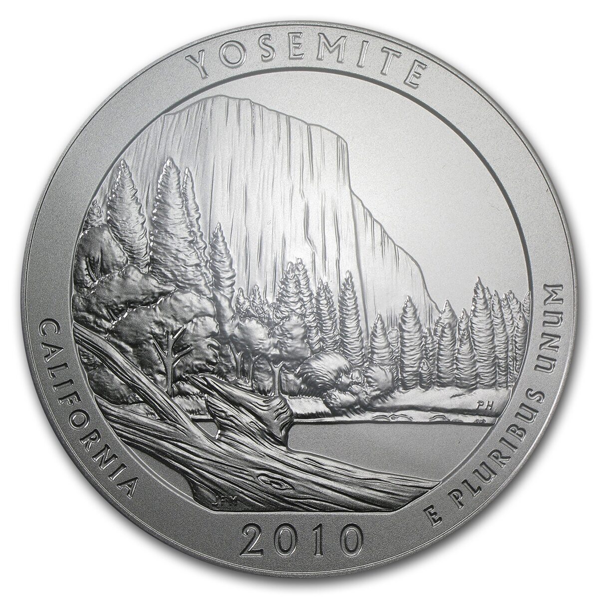 2010-P 5 oz Silver ATB Yosemite SP-69 PCGS (FirstStrike®)