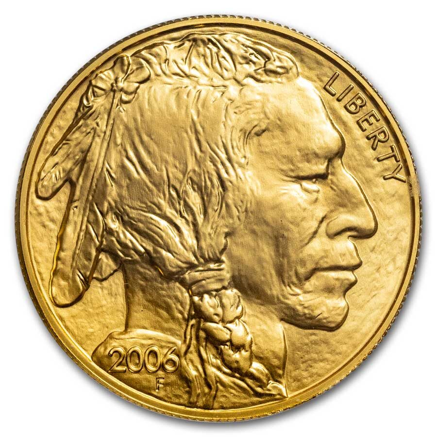 2006 1 oz Gold Buffalo MS-70 PCGS (Black Diamond)
