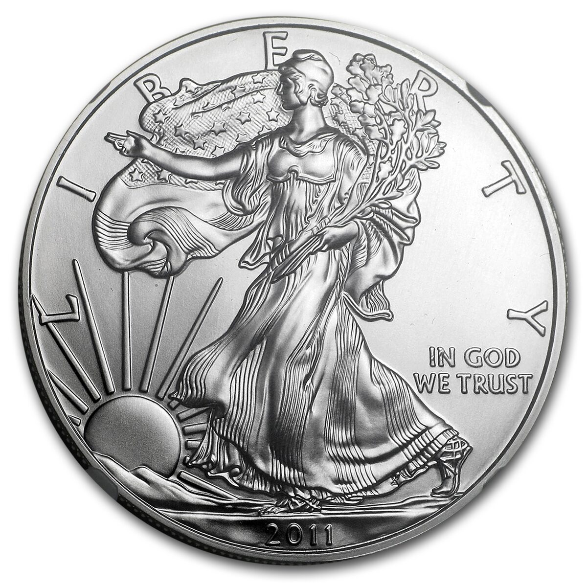 2011 (S) American Silver Eagle MS-69 NGC (Early Releases)
