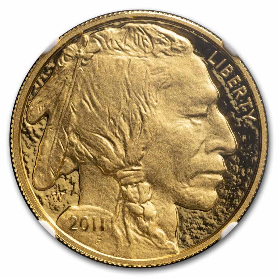 2011-W 1 oz Proof Gold Buffalo PF-70 NGC (ER)
