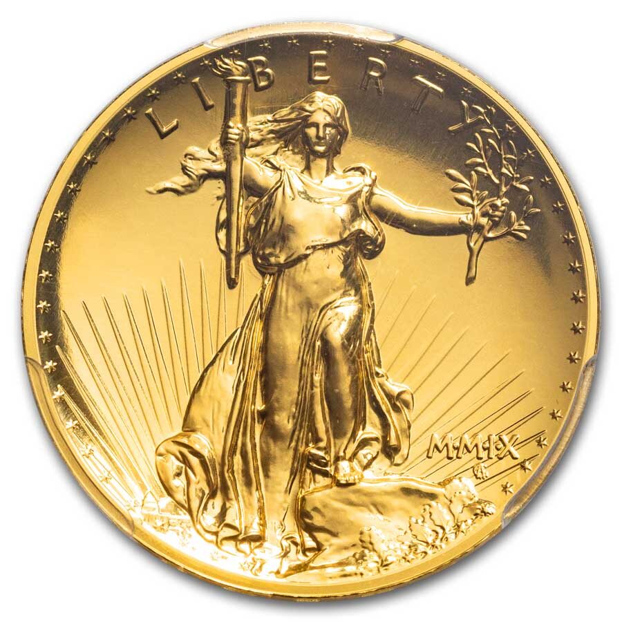 2009 (MMIX) Ultra High Relief Double Eagle MS-70 PCGS