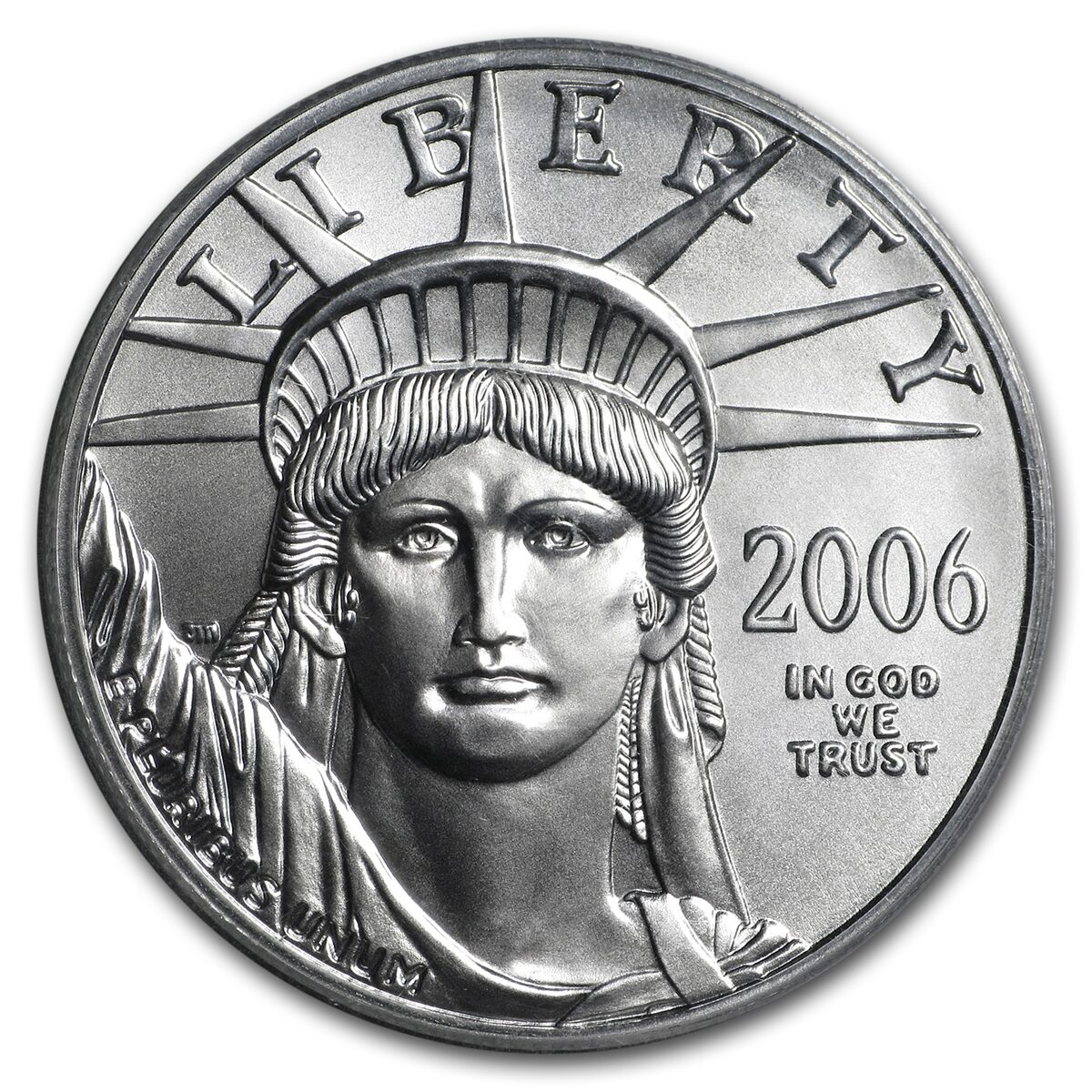 2006-W 1 oz Burnished American Platinum Eagle MS-69 PCGS (FS®)
