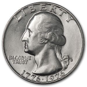 1976-D Washington Quarter BU