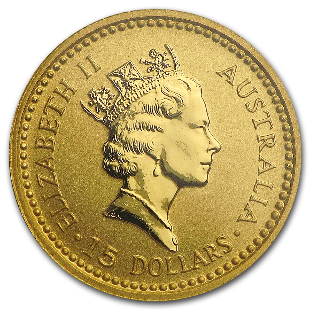 1993 Australia 1/10 oz Gold Nugget