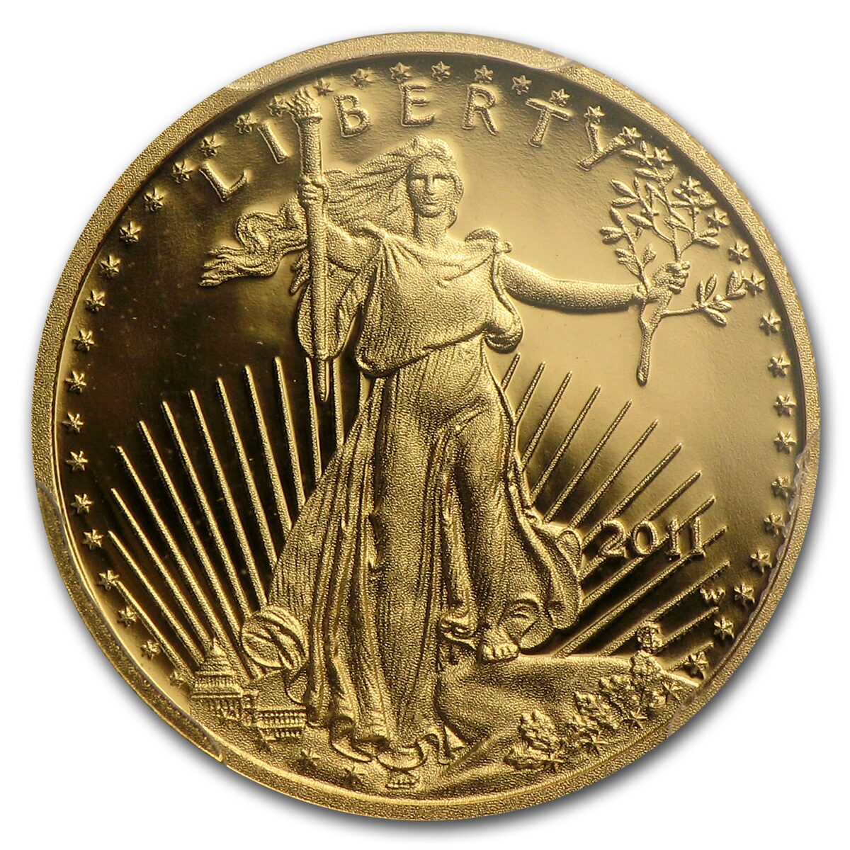 2011-W 1/10 oz Proof American Gold Eagle PR-70 PCGS