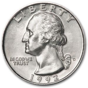 1992-D Washington Quarter BU