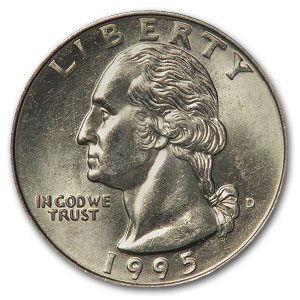 1995-D Washington Quarter BU