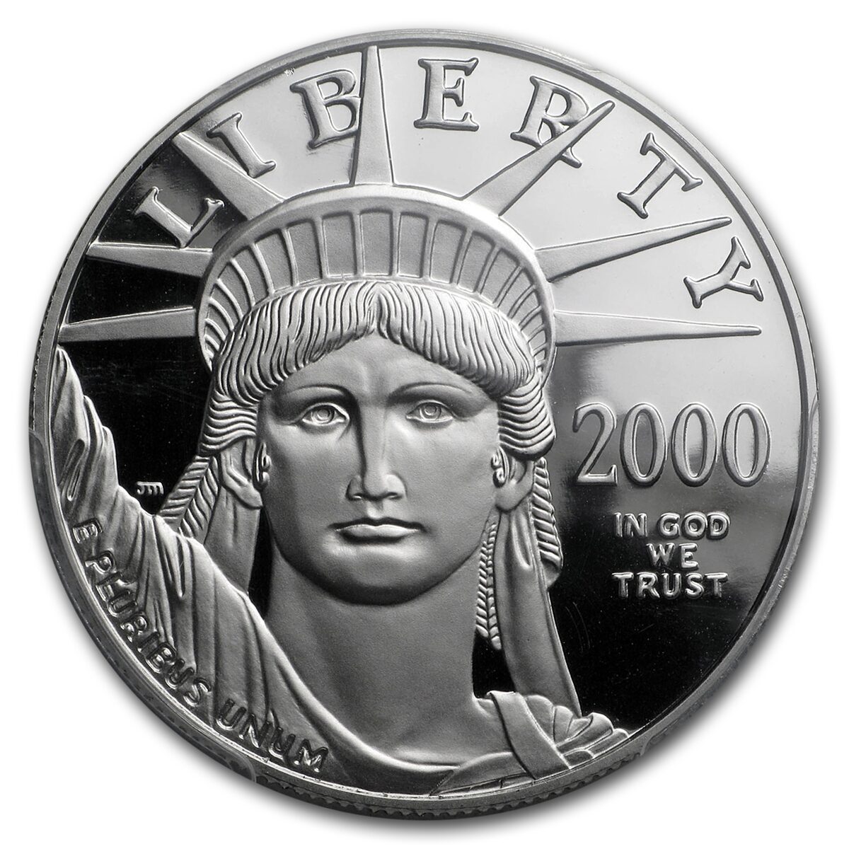 2000-W 1 oz Proof American Platinum Eagle PR-70 PCGS
