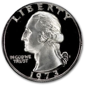 1973-S Washington Quarter Gem Proof