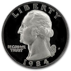 1984-S Washington Quarter Gem Proof