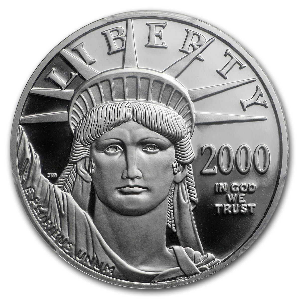 2000-W 1/2 oz Proof American Platinum Eagle PR-70 DCAM PCGS