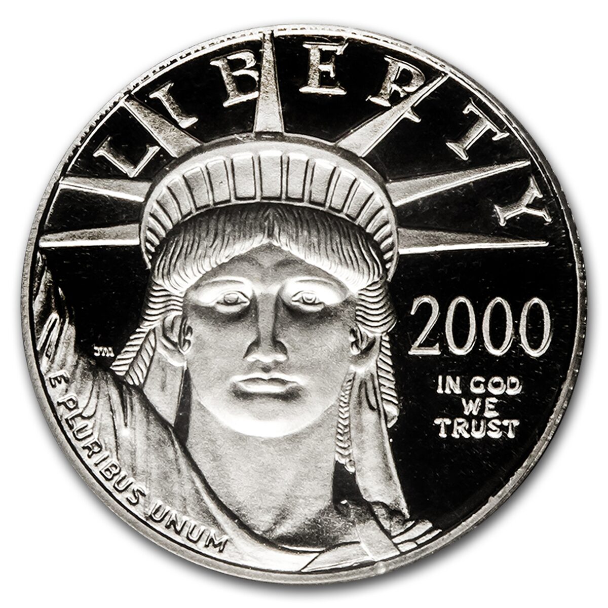 2000-W 1/10 oz Proof American Platinum Eagle PR-70 PCGS