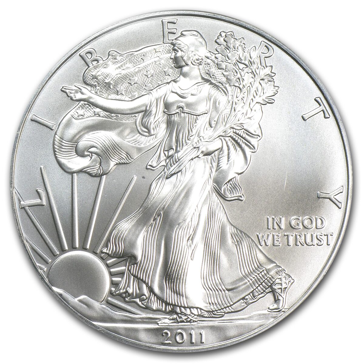 2011 (W) Silver American Eagle MS-69 PCGS
