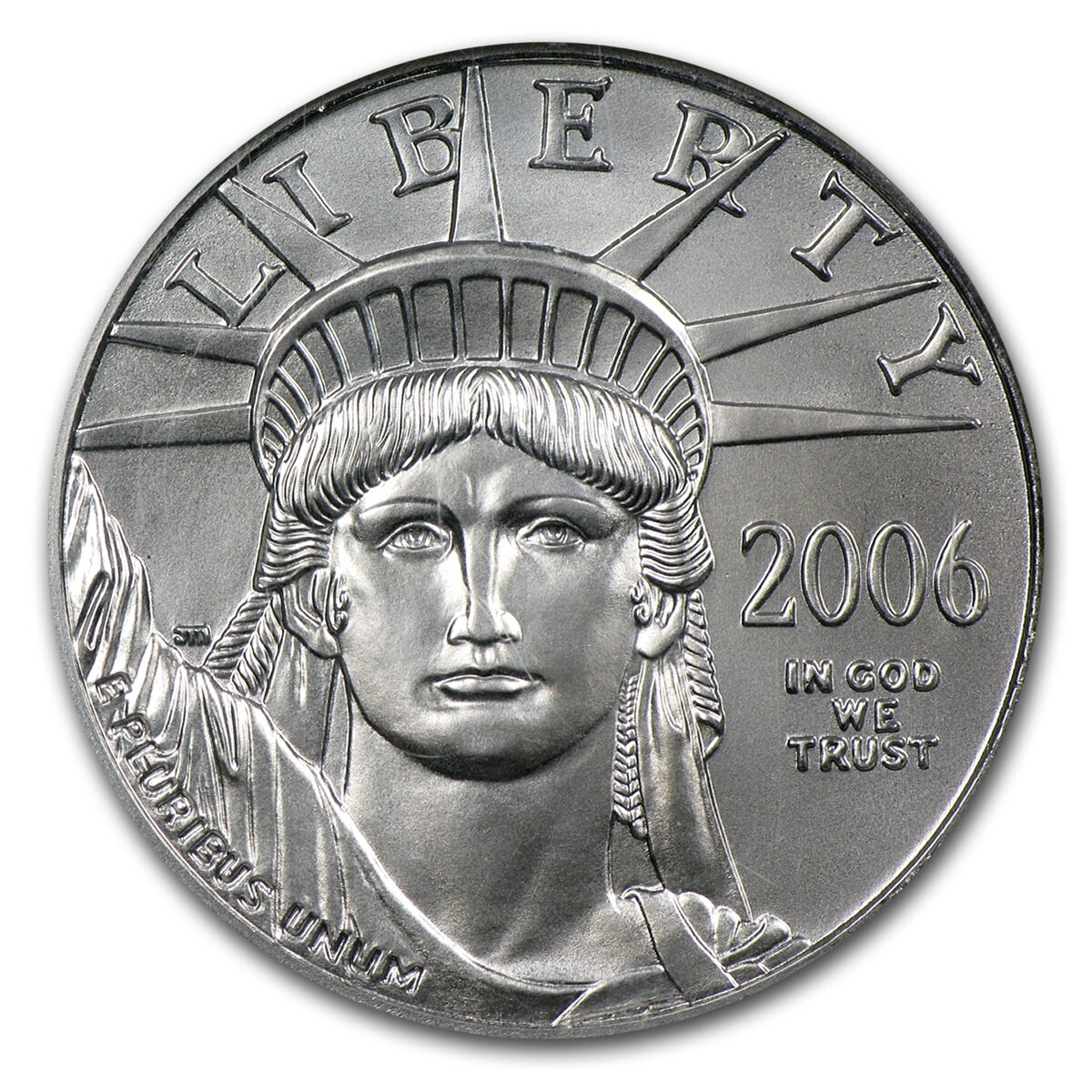 2006 1/2 oz American Platinum Eagle MS-70 NGC (First Strikes)