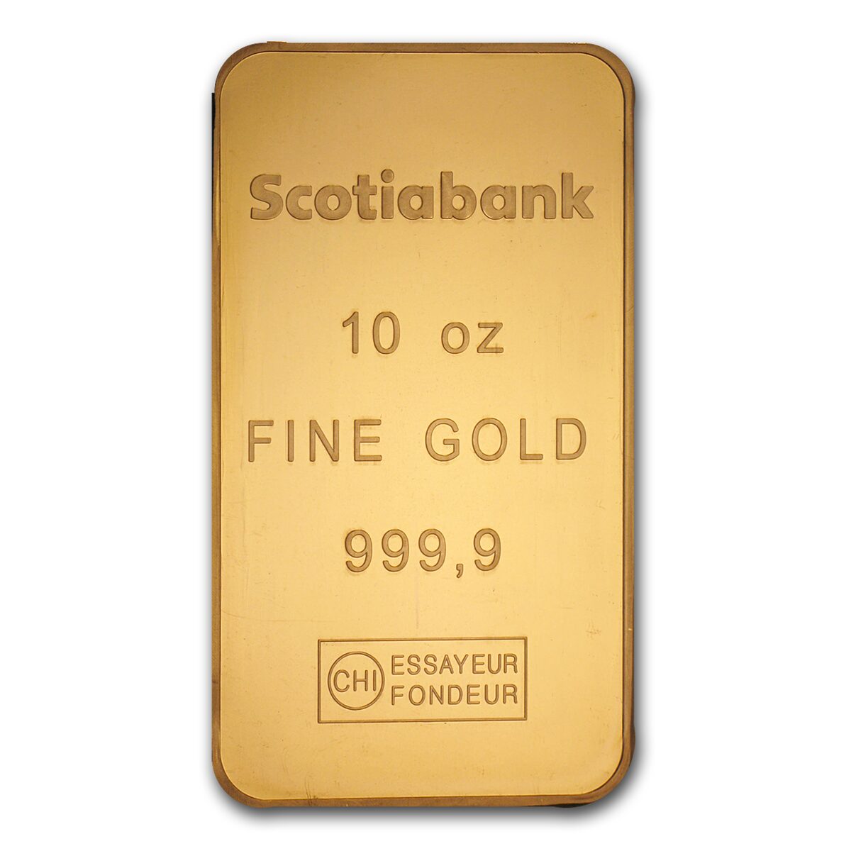 10 oz Gold Bar - Scotiabank