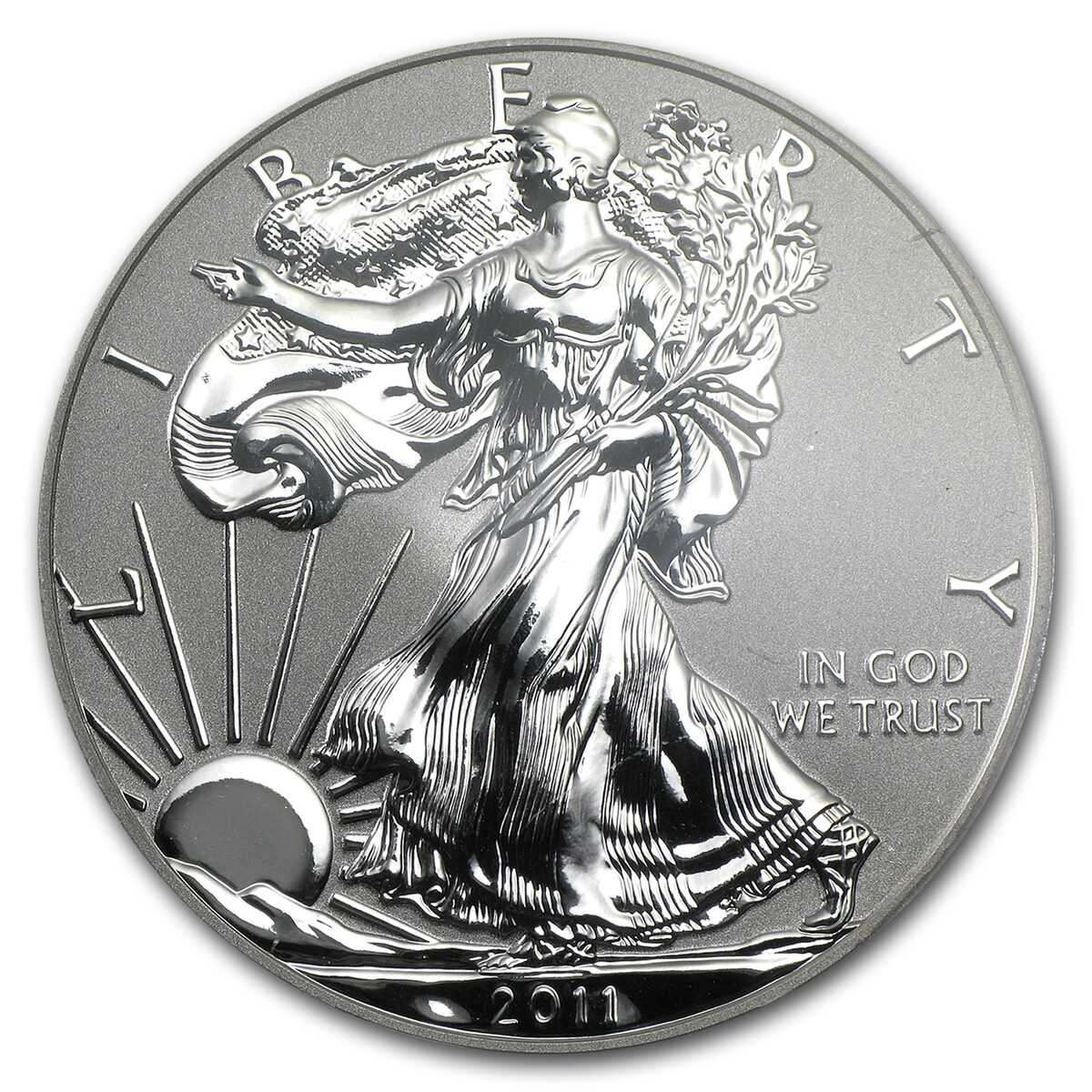 2011-P Reverse Proof Silver Eagle PR-70 PCGS (FS)