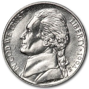 1994-P Jefferson Nickel BU