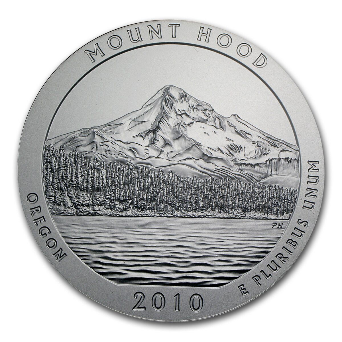 2010-P 5 oz Silver ATB Mount Hood SP-69 PCGS (Roosevelt)
