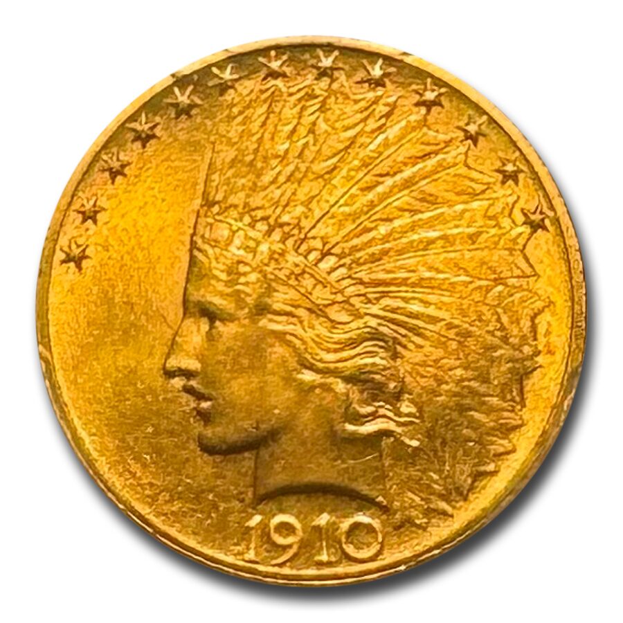 1910 $10 Indian Gold Eagle MS-63 PCGS