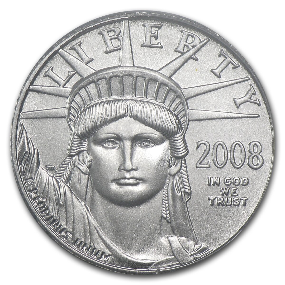 2008 1/10 oz American Platinum Eagle MS-70 PCGS
