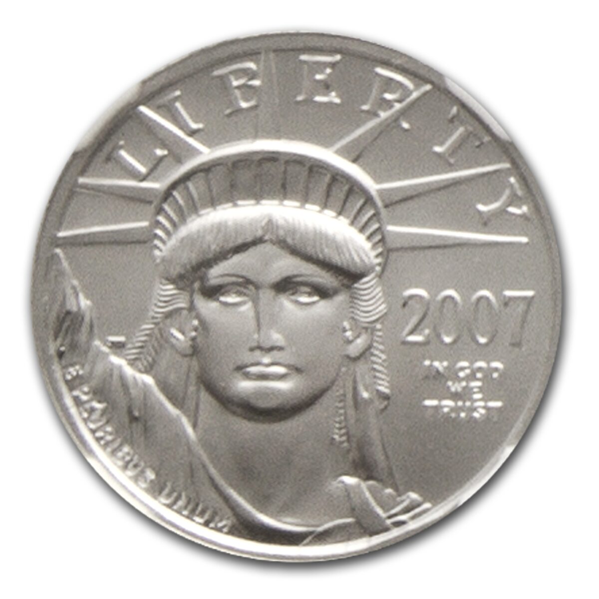 2007 1/4 oz American Platinum Eagle MS-70 NGC (Early Releases)