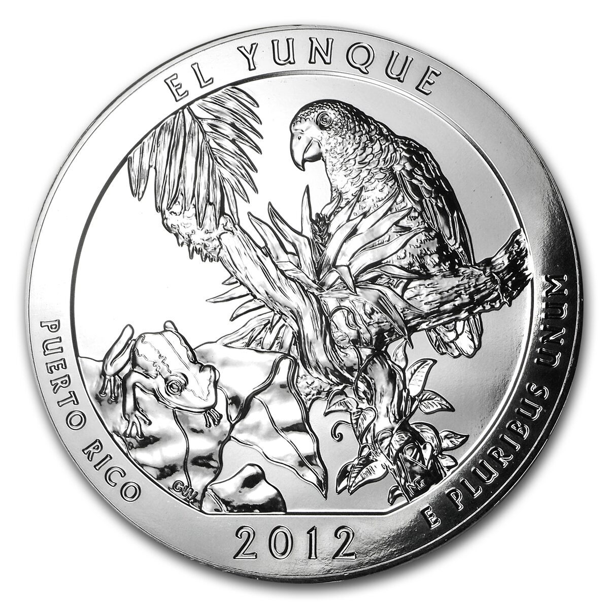 2012 5 oz Silver ATB El Yunque National Park, Puerto Rico