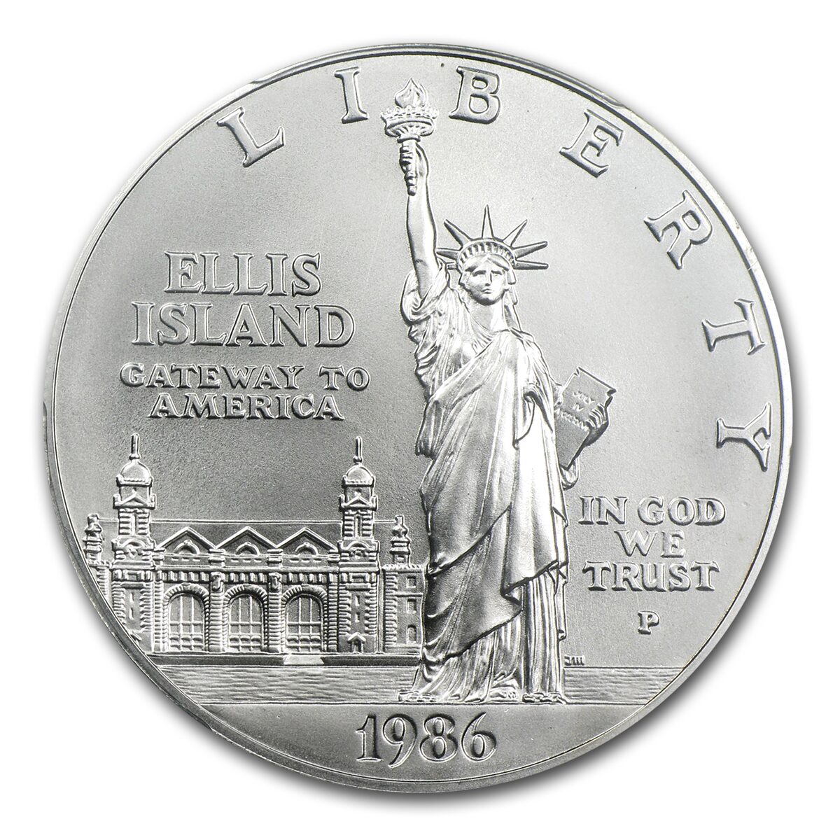 1986-P Statue of Liberty $1 Silver Commem MS-70 PCGS