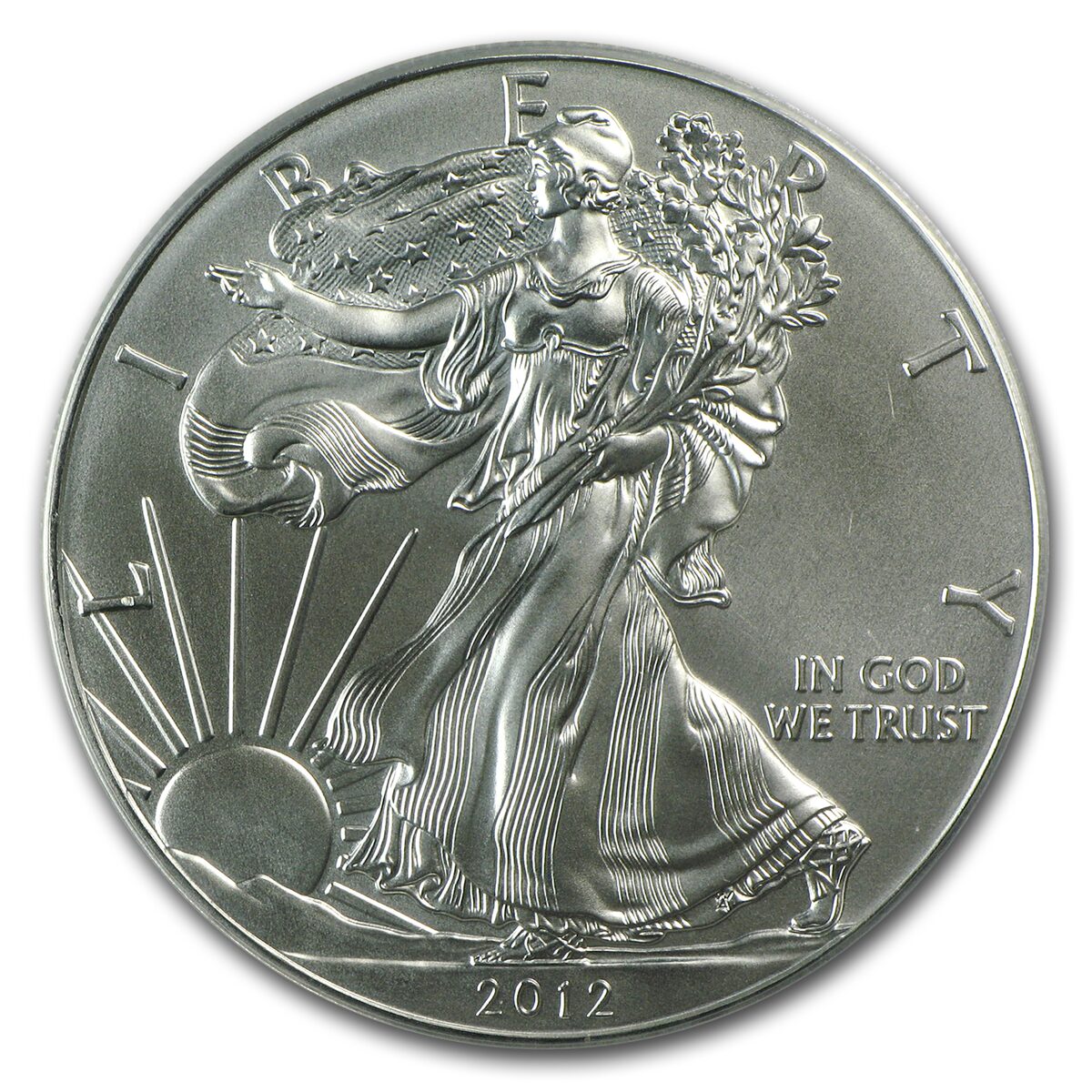 2012 (W) American Silver Eagle MS-69 PCGS (FirstStrike®)