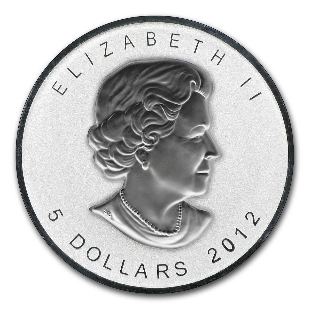 2012 Canada 1 oz Silver Maple Leaf Titanic Privy