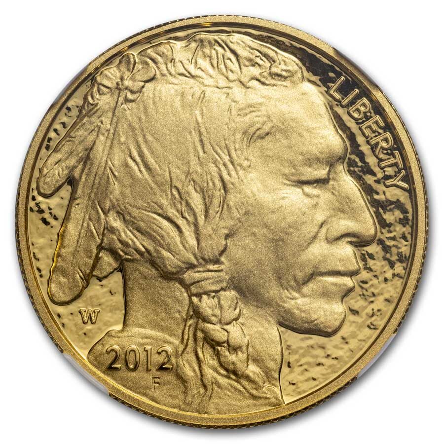 2012-W 1 oz Proof Gold Buffalo PF-70 NGC (ER/FR)