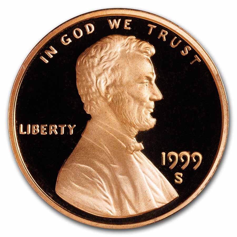 1999-S Lincoln Cent Gem Proof (Red)