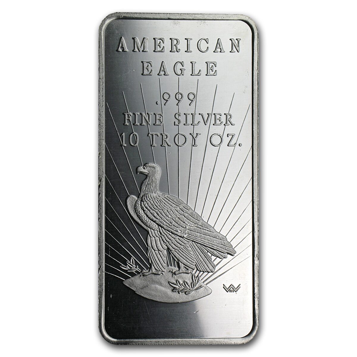 10 oz Silver Bar - World Wide Mint (Eagle)