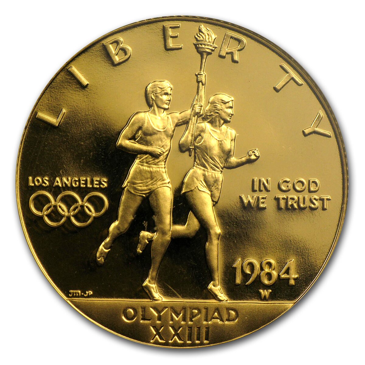 1984-W Gold $10 Commem Olympic PF-70 NGC
