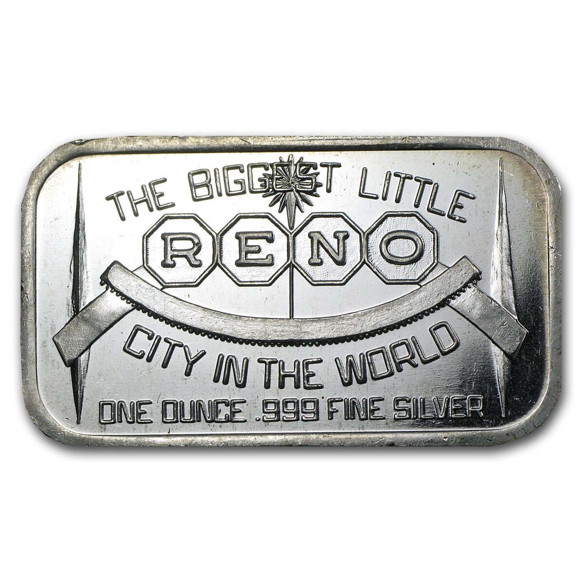 1 oz Silver Bar - RENO (Silvertowne)