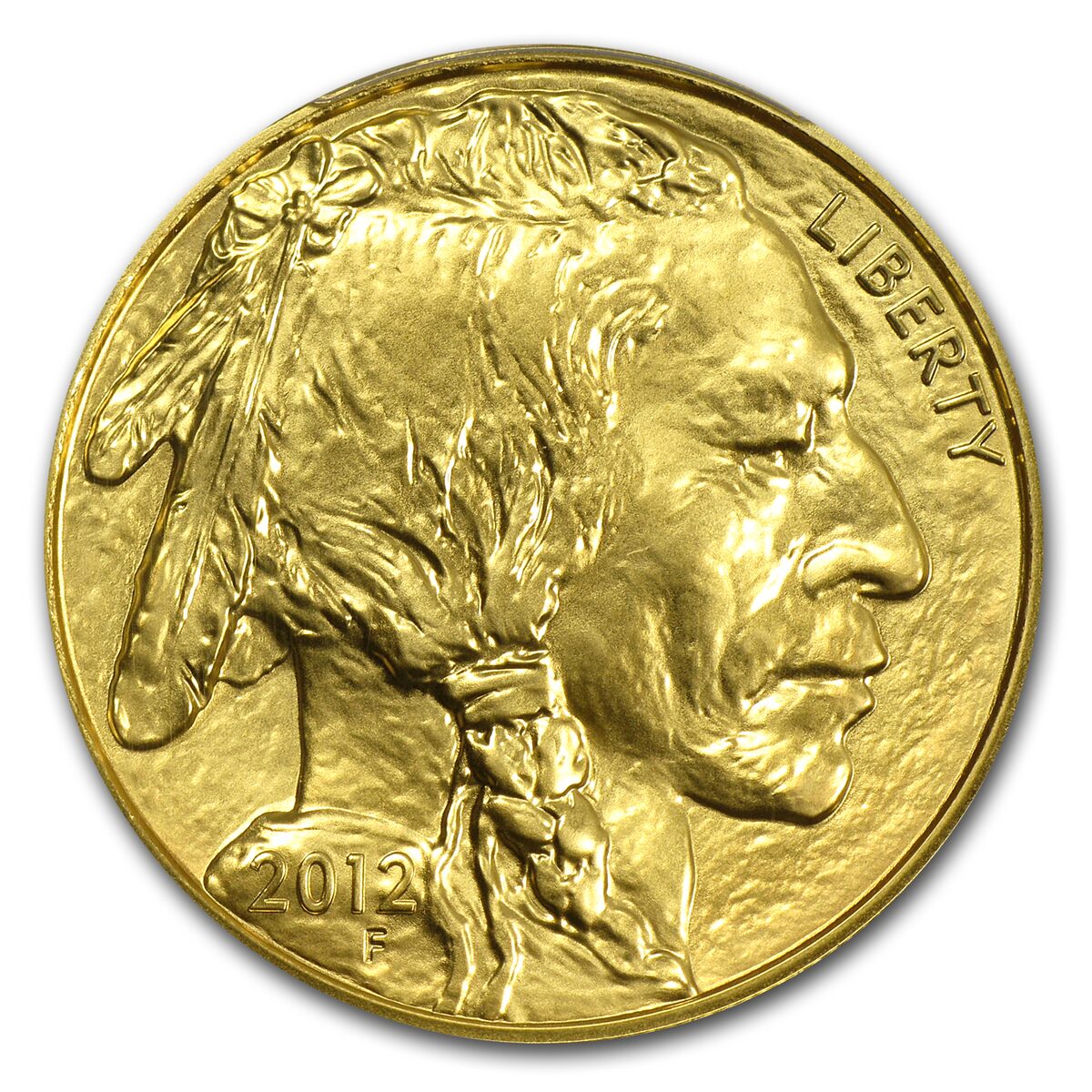 2012 1 oz Gold Buffalo MS-70 PCGS
