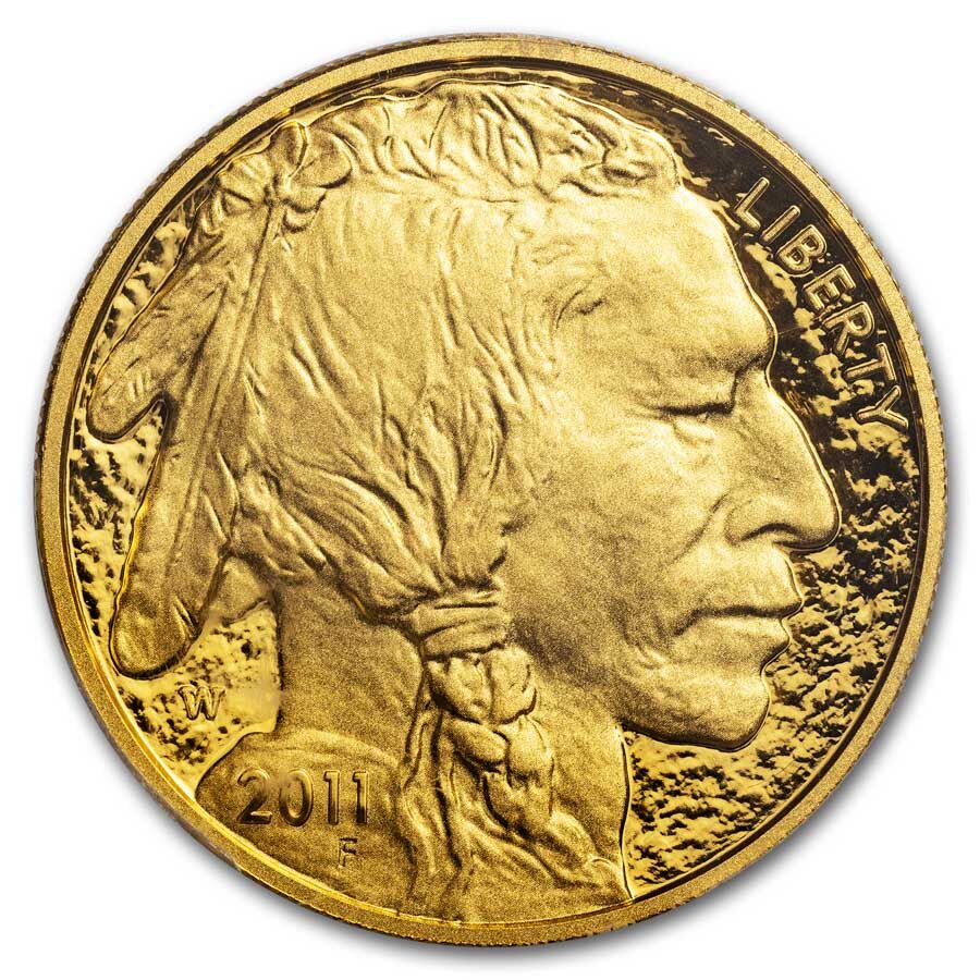 2011-W 1 oz Proof Gold Buffalo PR-70 PCGS