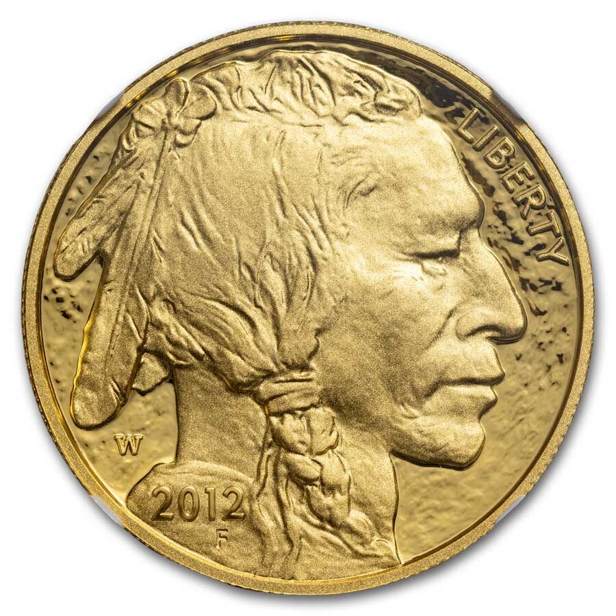 2012-W 1 oz Proof Gold Buffalo PF-70 NGC