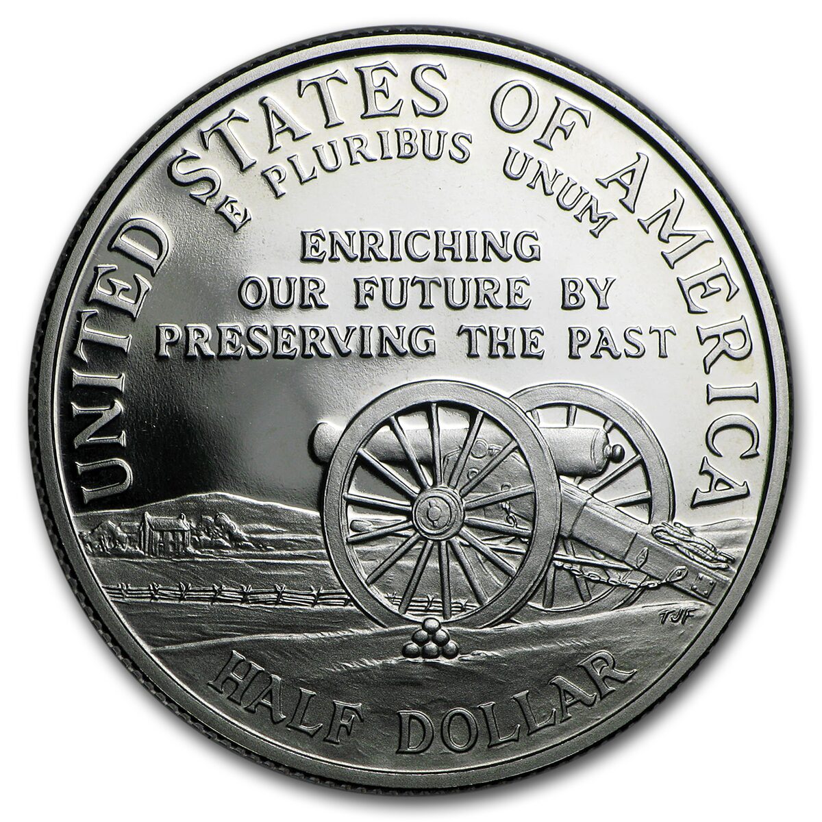1995-S Civil War 1/2 Dollar Clad Commem Proof (w/Box & COA)