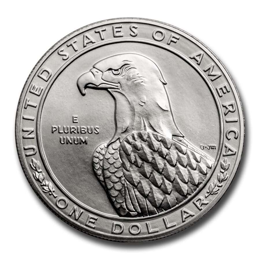 1983-P Olympic $1 Silver Commem BU (w/Box & COA)