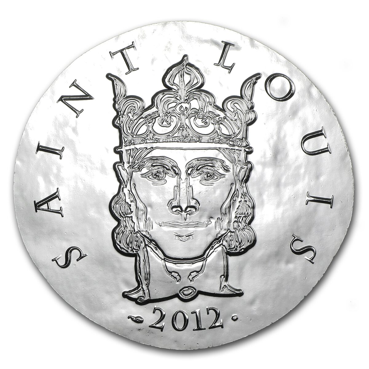 2012 France Silver €10 Legendary Collection Proof (Saint-Louis)
