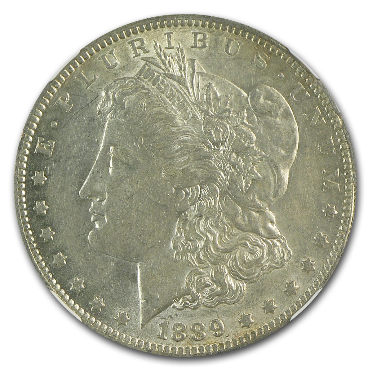 1889-O Morgan Dollar AU-53 NGC