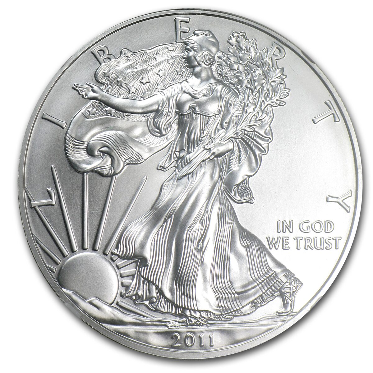 2011 (S) Silver Eagle MS-69 NGC (San Francisco Label)