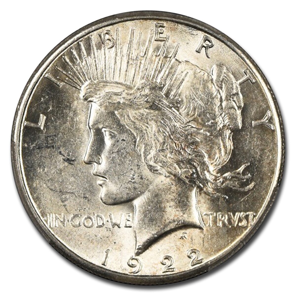 1922-S Peace Dollar MS-62 PCGS