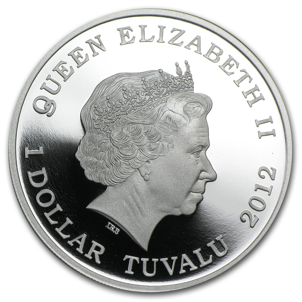 2012 Tuvalu 1 oz Silver Funnel-Web Spider Proof