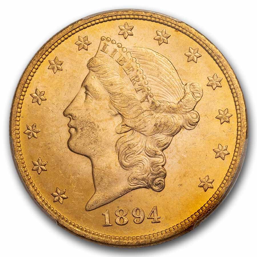 1894 $20 Liberty Gold Double Eagle MS-63 PCGS