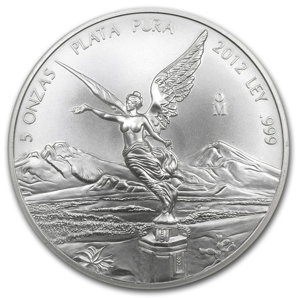 2012 Mexico 5 oz Silver Libertad MS-69 NGC (ER)