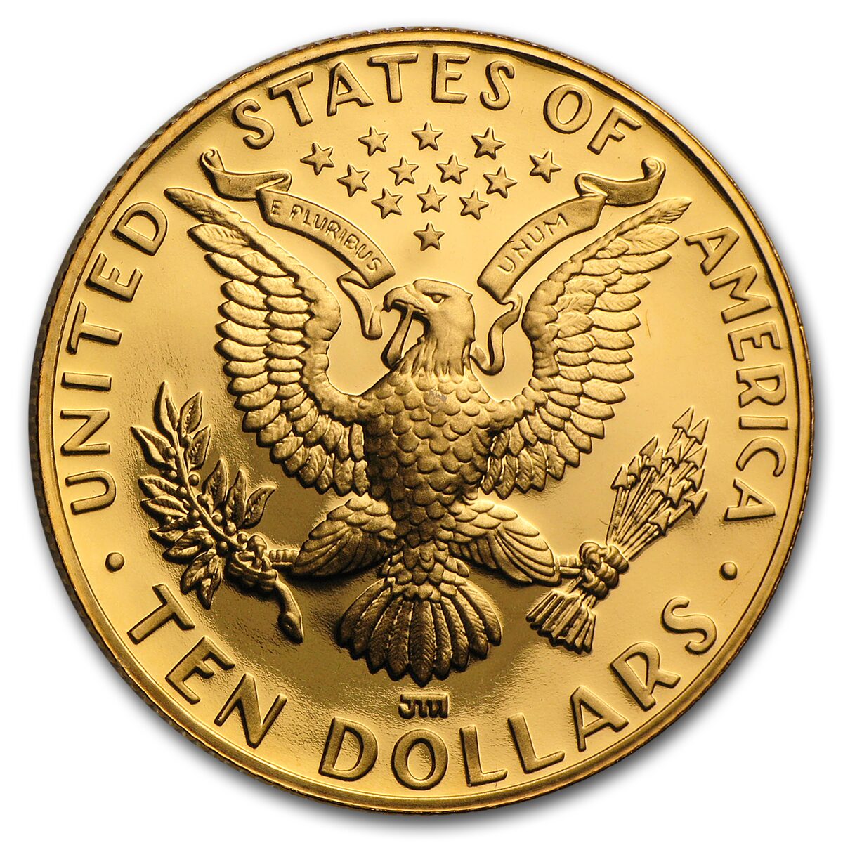 1984-W Gold $10 Commem Olympic Proof (w/Box & COA)