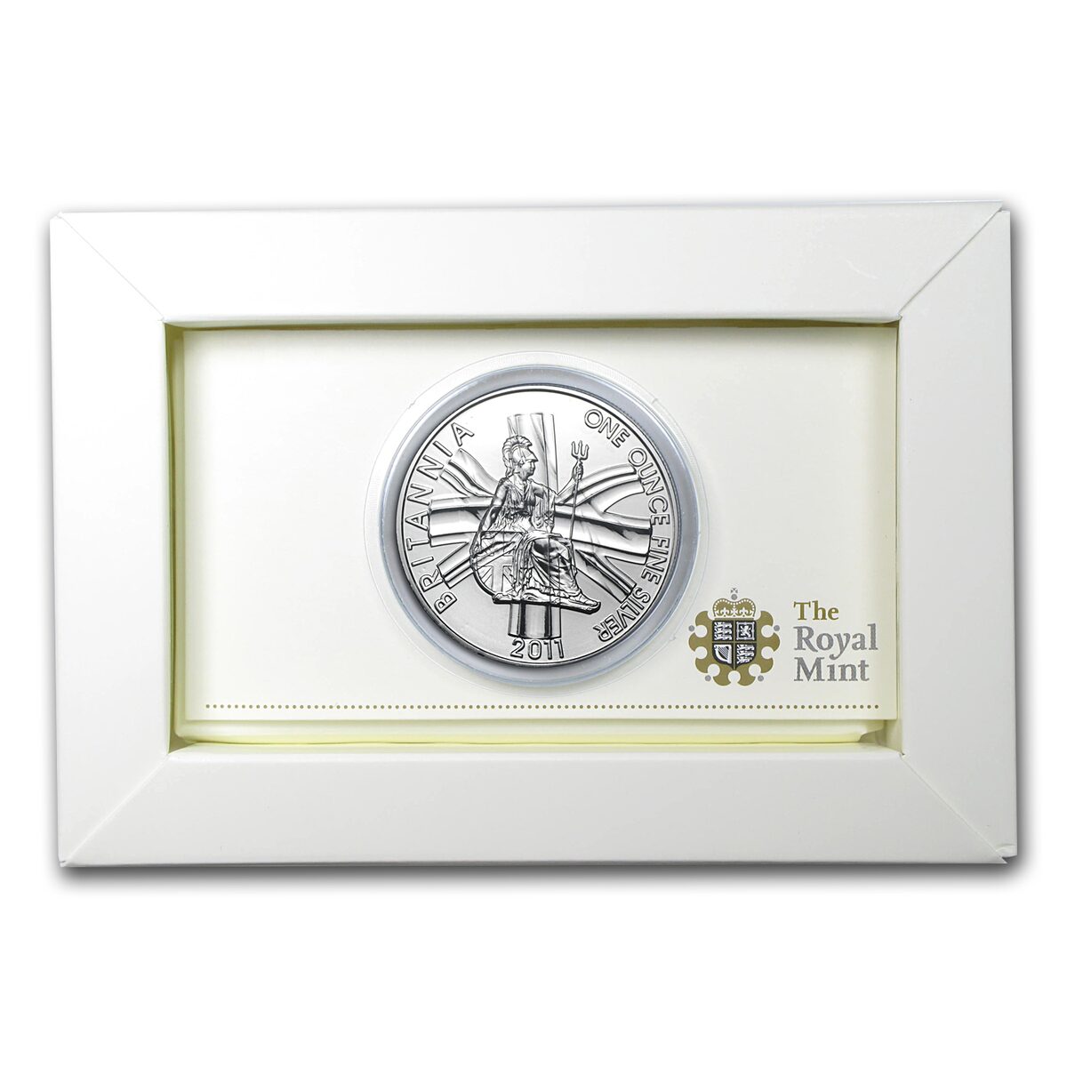 2011 1 oz Silver Britannia BU (Royal Mint Packaging)