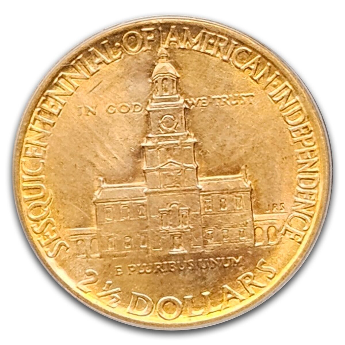 1926 Gold $2.50 America Sesquicentennial MS-63 PCGS